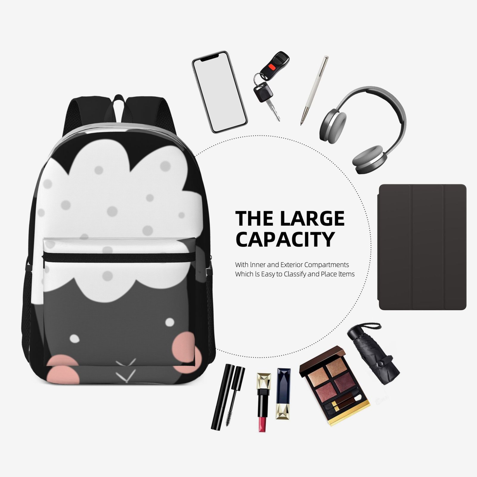 17in Backpack With Pockets